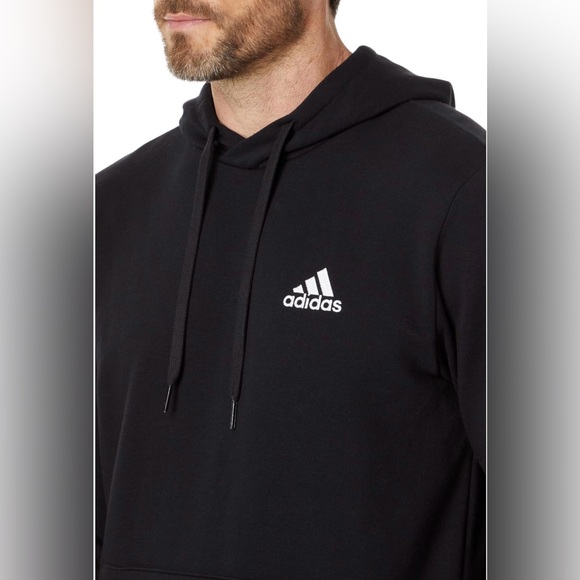 Adidas Men's Essentials Fleece Hoodie NWOT - Picture 2 of 5